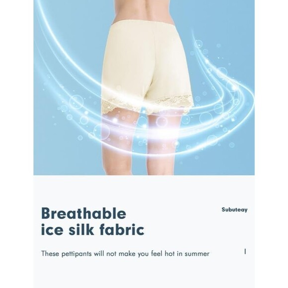 🖤 Subuteay Lace Slip Shorts for Under Dresses – Size XXL – NWT - Picture 5 of 11